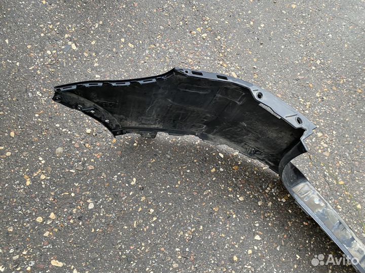 Бампер задний touareg 2012