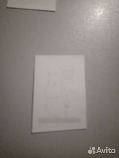 Наклейки и тату с муми-троллями