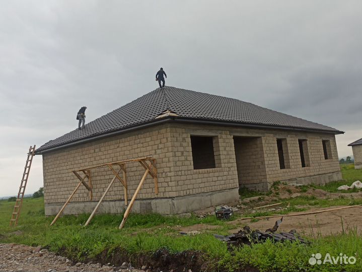 Крыша кровельные работы