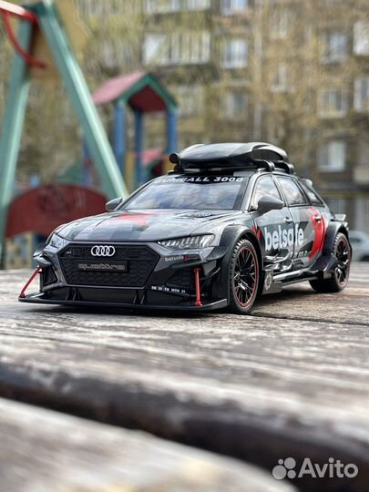 Машинка Audi RS6 DTM металл