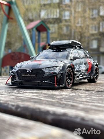 Машинка Audi RS6 DTM металл