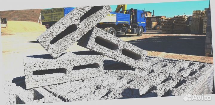 Перегородочные керамзитобетонные блоки ECO 356