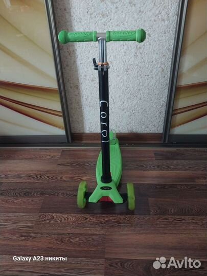 Самокат детский трехколесный