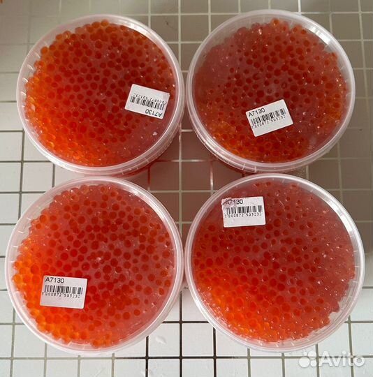 Красная икра кеты