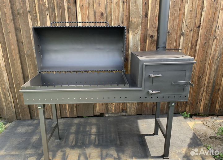 Мангал-гриль-печь толщиной 5 мм