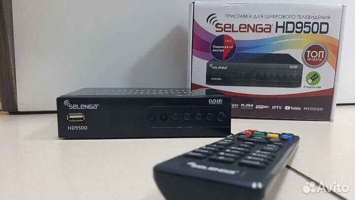 Тв приставка selenga hd950d