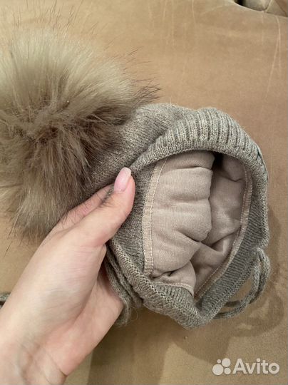 Шапка зимняя для малыша