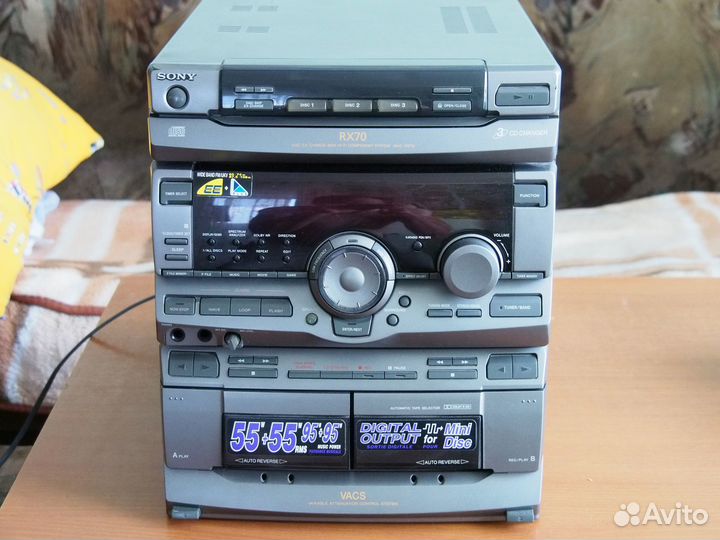 Музыкальный центр sony rx70
