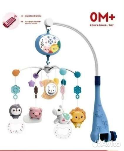 Мобиль в кроватку музыкальный