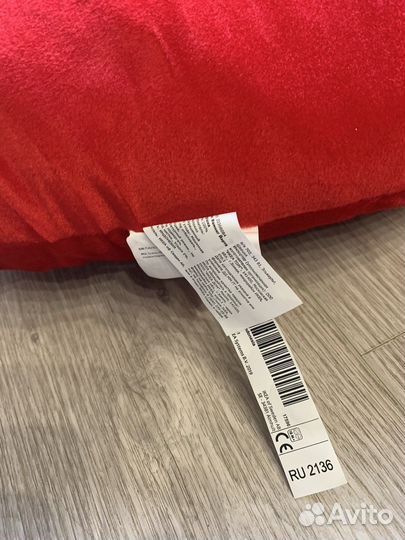 Подушка сердце Икеа большая новая