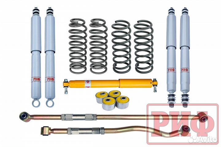 Лифт-комплект риф Gas для Toyota Land Cruiser 80/1