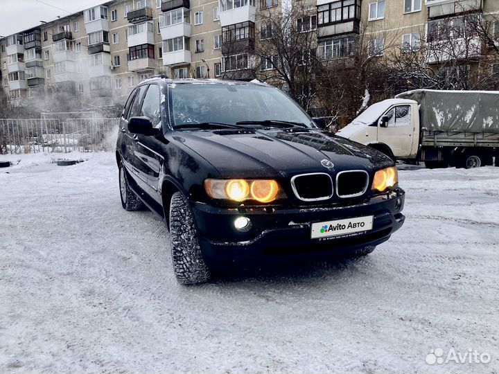 BMW X5 3.0 AT, 2001, 330 000 км