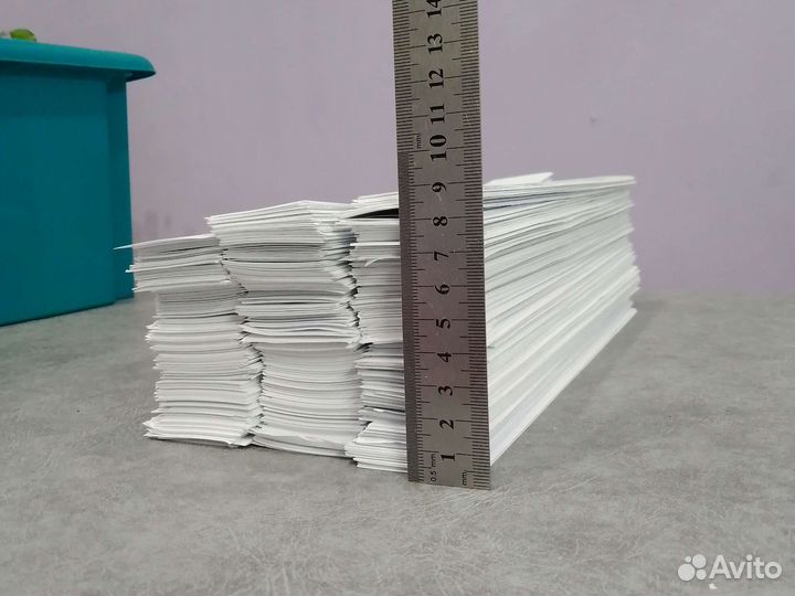 Бумажные полоски для плетения