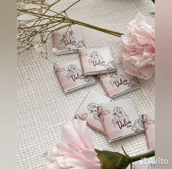 Шоколадки с логотипом