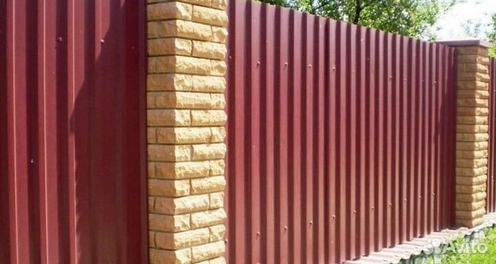 Профильный лист для ворот