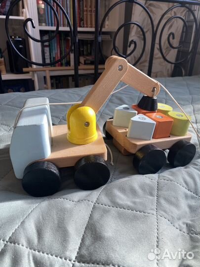 Подъёмный кран с кубиками мула икеа
