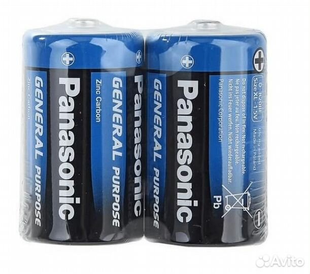 Panasonic R20 General Purpose R20BER/2P SR2 (24шт)