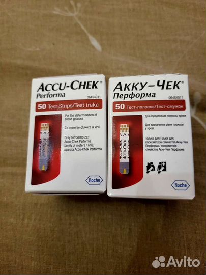 Тест полоски акку чек перформа