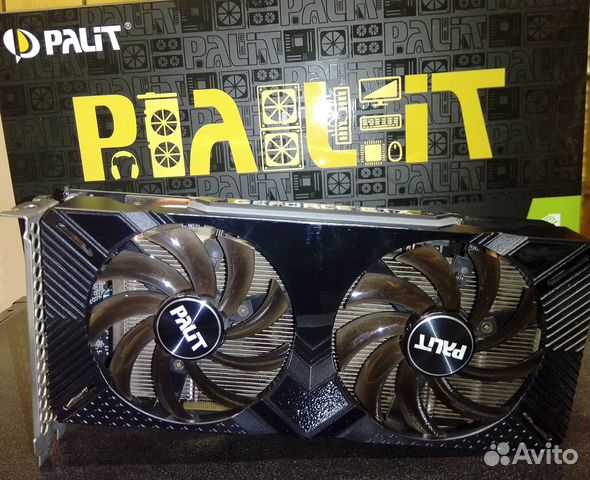 Видеокарта Palit GTX 1660 super GP 6GB купить в Перми | Электроника | Авито