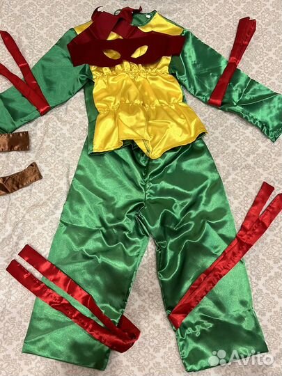 Костюм карнавальный Черапашка ninja, 116 см