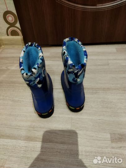 Детские резиновые сапоги 27 размер