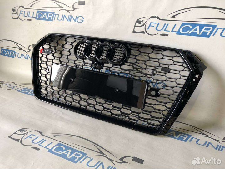 Решетка радиатора Audi A4 B9 RS в S Line бампер
