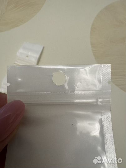 Подарочная коробка упаковка белая пластик пакет