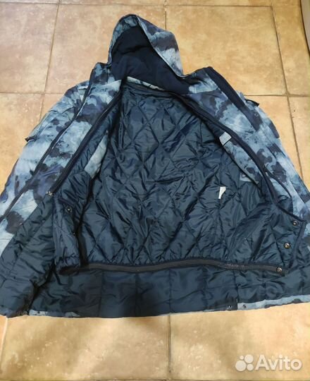 Зимняя форма, костюм омон мох синий