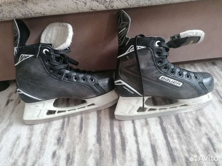 Хоккейные коньки bauer 38.5