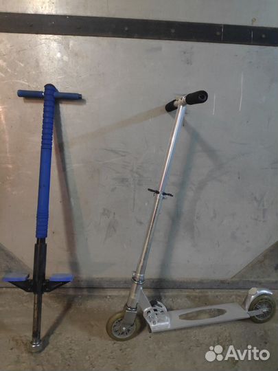 Самокат детский, прыгун- кузнечик