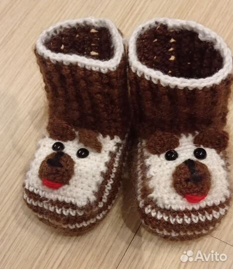 Пинетки вязаные