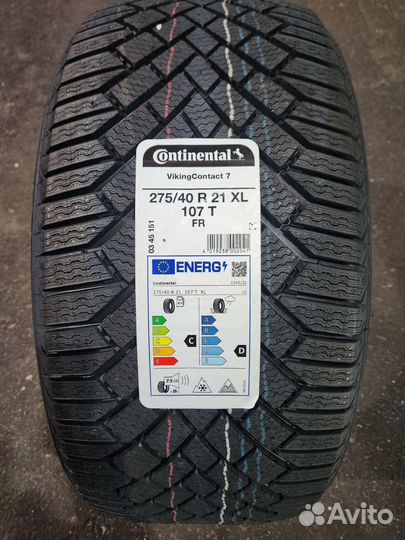 Continental ContiVikingContact 7 SUV 275/40 R21 107T