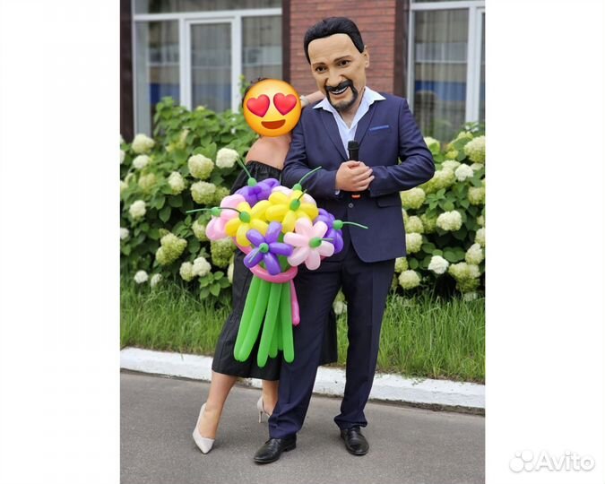 Стас Михайлов,ростовая кукла,аниматор