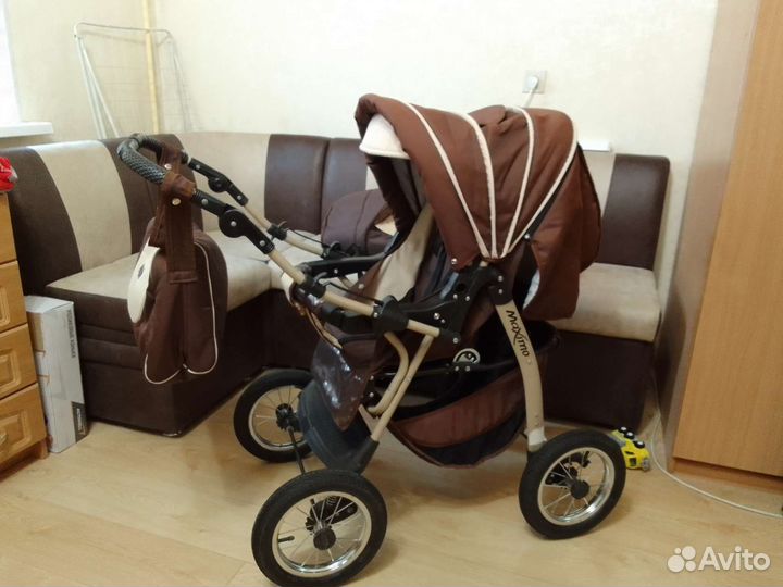 Коляска-трансформер 2 в 1 Indigo Maximo