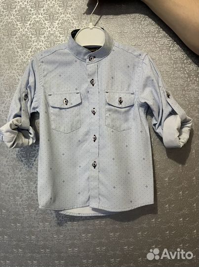 Рубашки на мальчика 86 92
