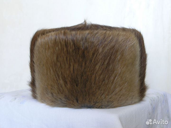 Шапка мужская из нутрии. Размер 59-60