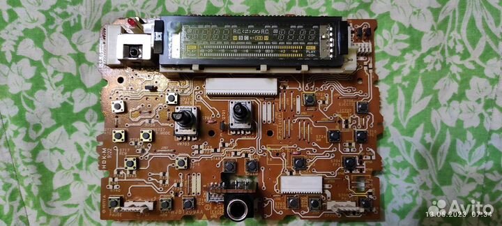 Technics RS-TR575.Плата с индикатором