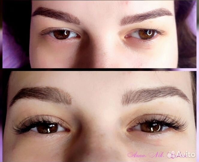 Наращивание и ламинирование ресниц