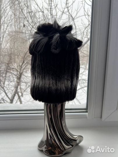 Шапка зимняя меховая женская