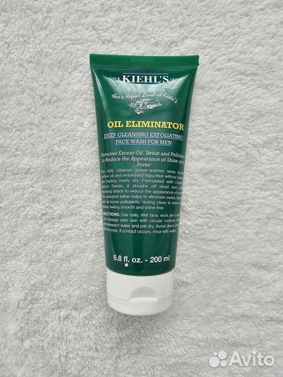 Kiehls oil eliminator гель-скраб для умывания
