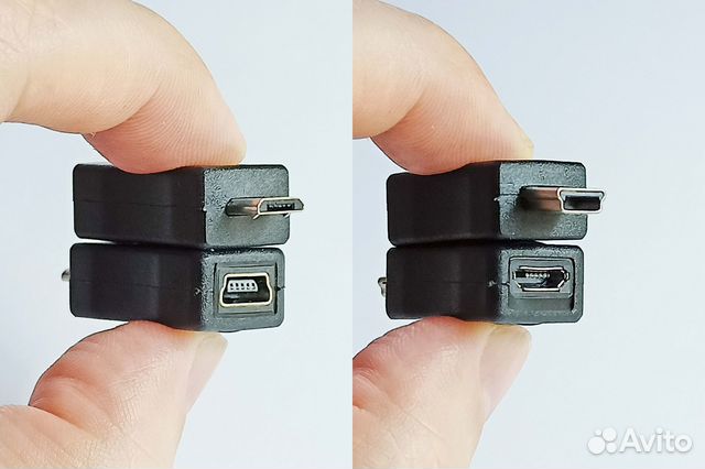 Переходник микро на мини на микро USB
