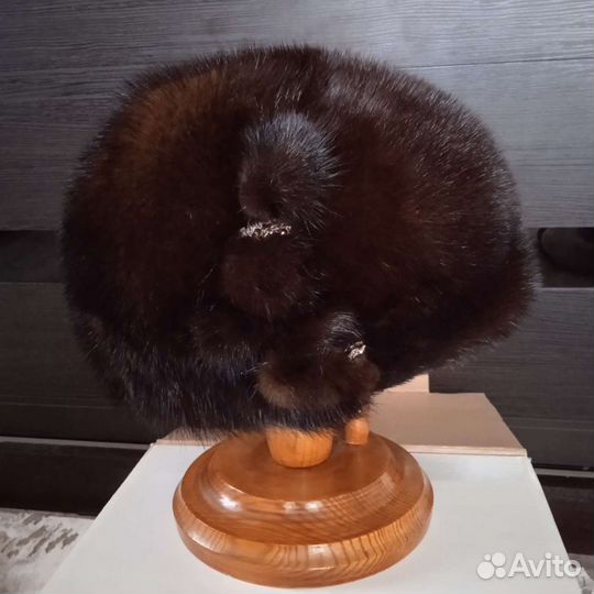 Шапка норковая женская