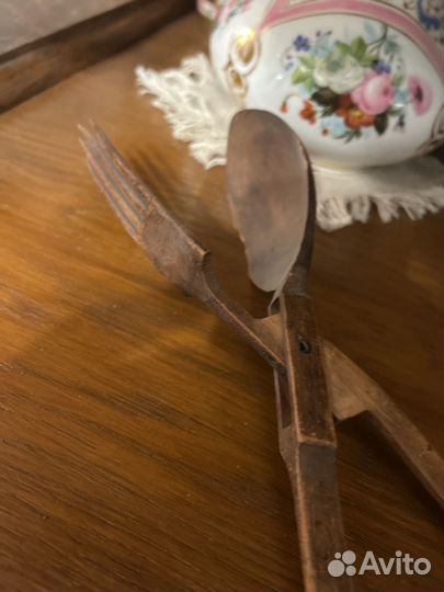 Вилка-ложка 19 век