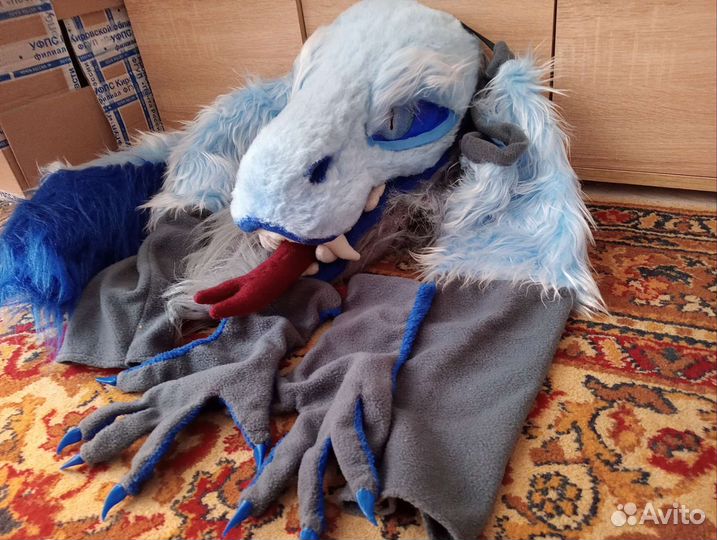 Фурсью/Фурри дракона - змеи мини парт