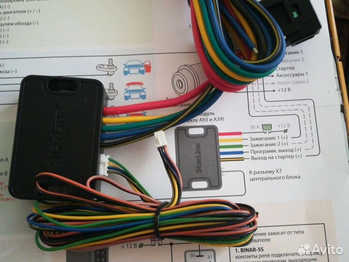 Силовой модуль автозапуска starline