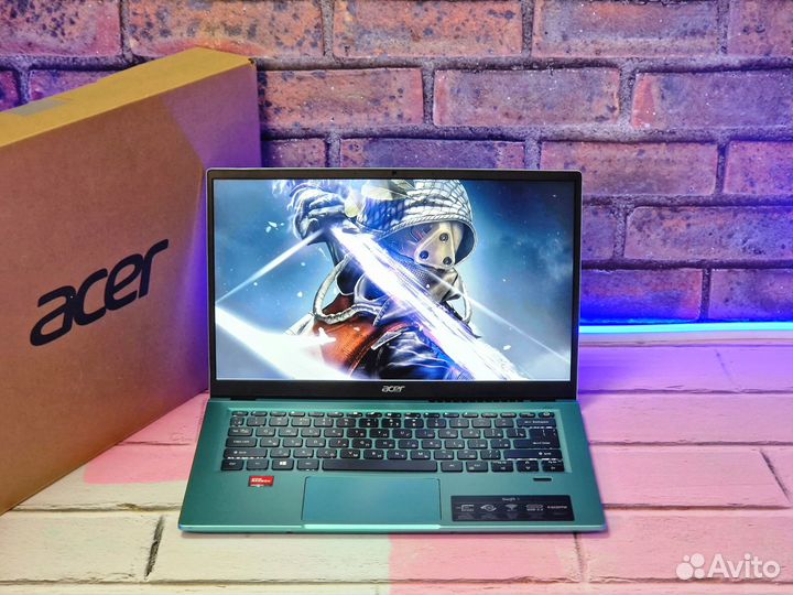 Ноутбук Acer Ryzen 5 5500u 8Gb SSD 512Gb IPS 14