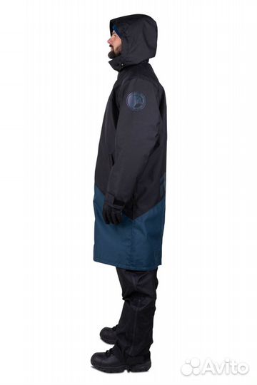 Jacke Raven Pit Coat Blau-Schwarz Черный