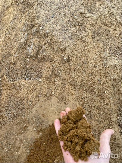 Песок карьерный