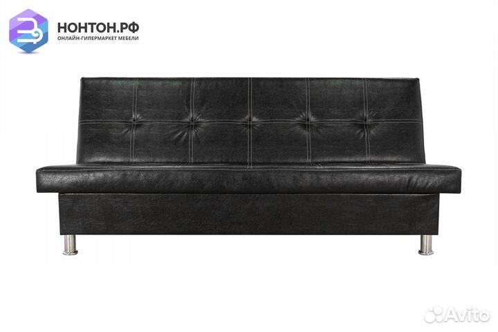 Диван клик-кляк Бомонд черный