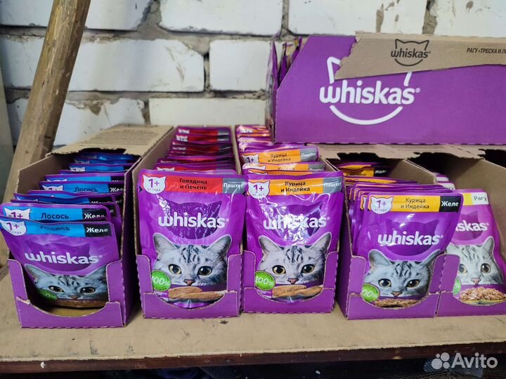 Корм для кошек Вискас